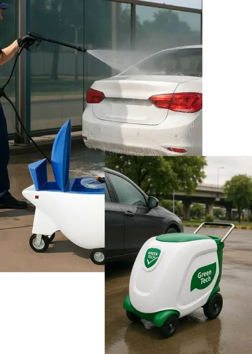 All-in-One, Portable Car Wash Station