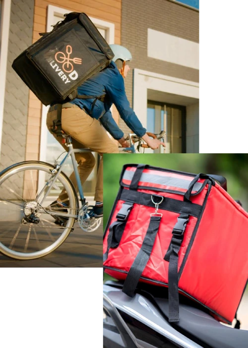 Fibreglass Food Delivery Boxes - Heat Retaining, Industry Specific