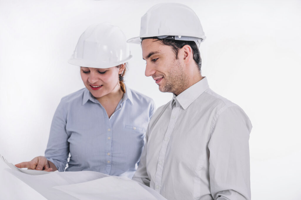 people-examining-draft