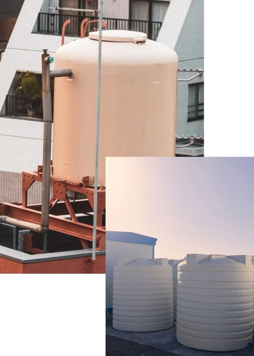 water tank about us section